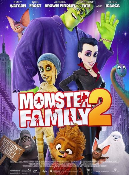 دانلود انیمیشن خانواده هیولا Monster Family 2 با زیرنویس فارسی